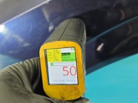 Błotnik przód lewy Opel Astra II G granatowy