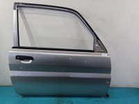 DRZWI PRZÓD PRAWE PASAŻERA Mitsubishi Pajero Pinin 3d srebrny