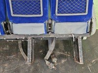 Fotel tył lewy III rząd tylny Vw Transporter T5 3 rząd