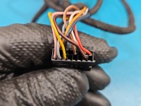 Lusterko lewe Skoda Octavia III malowana, elektryczny, Kod lakieru: LF9E, 9pin .składane elektrycznie odpryski lakieru BIAŁY...