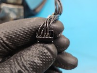 Lusterko prawe Mercedes W221 Europa / Lakier:C197 /elektrycznie składane / 7+8pin / Nie sprawny kierunkowskaz / pęknięty...