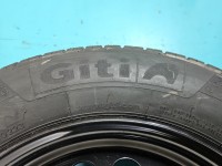 Koło zapasowe 15" dojazdowe dojazdówka Dacia Sandero III 20- Rozstaw śrub: 4x100, Marka: Giti, DAC1515636, R15 4x100 GITIA...