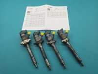 TESTOWANY Wtryskiwacz komplet Mazda 3 I BK 0445110259, 0986435126 1.6 citd