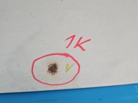 Klapa tył Fiat Seicento HB 3d kremowy