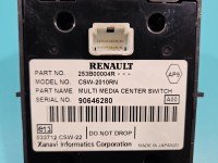 Przełącznik radia nawigacji panel Renault Megane III 253B00004R