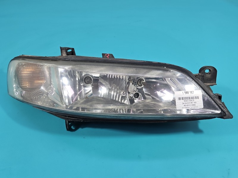 Reflektor prawy lampa przód Opel Vectra B EUROPA 90586845, 67743040