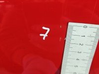 Drzwi przód prawe Peugeot 206 3d czerwony KKN