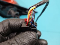 Lusterko lewe pin AUDI Q5 08- HB 5d kolor bordowy LY3M europa