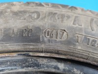 Koło zapasowe 17" dojazdowe dojazdówka Opel Zafira C Rozstaw śrub: 5x115, Continental, 125 mm, Profil opony: 70,...