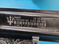 Podnośnik przód prawy SZYBY WINDA Maserati Quattroporte VI 13- Maserati, 6PIN 6700098150 4d sedan