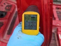 Próg prawy SŁUPEK ŚRODKOWY B Kia Niro I 2016-2022 HB 5d bordowy CR5
