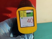 DRZWI PRZÓD PRAWE PASAŻERA Opel Vivaro 5d czerwony 79U (547)