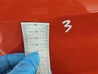 DRZWI PRZÓD PRAWE PASAŻERA Opel Corsa F 5d pomarańczowy KVH