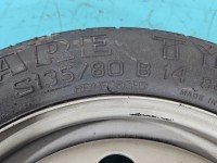 Koło zapasowe 14" dojazdowe dojazdówka Fiat 500 07-20 R14 4X98 ET43 135/80