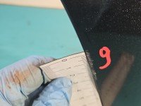 Błotnik przód lewy Peugeot 508 I czarnyEEHD