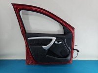 DRZWI PRZÓD LEWE KIEROWCY Dacia Sandero I 08-12 5d bordowy TEB76