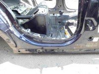 Próg prawy SŁUPEK ŚRODKOWY B Jaguar F-Pace 16- HB 5d czarny LOIRE BLUE JBM