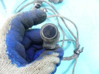 Wiązka zderzaka tył Angielska, wiązka PDC zderzaka tył + czujniki Audi A5 8T Instalacja pdc 420919275