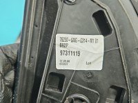 Lusterko lewe pin Honda Civic VIII UFO HB 5d kolor czarny B92P europa