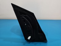 Lusterko lewe Mazda 2 II DE czarny, malowana, elektryczny, Europejska, Kod lakieru: 35N, porysowany lakier. Odpryski. 7pin...