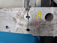 WZMOCNIENIE CZOŁOWE Pas przedni BMW X5 F15 7308045, 7294477