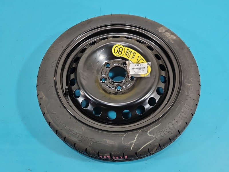 Koło zapasowe 16" dojazdowe dojazdówka Ford Focus Mk3 Rozstaw śrub: 5x108, Hankook, Waga produktu z opakowaniem...