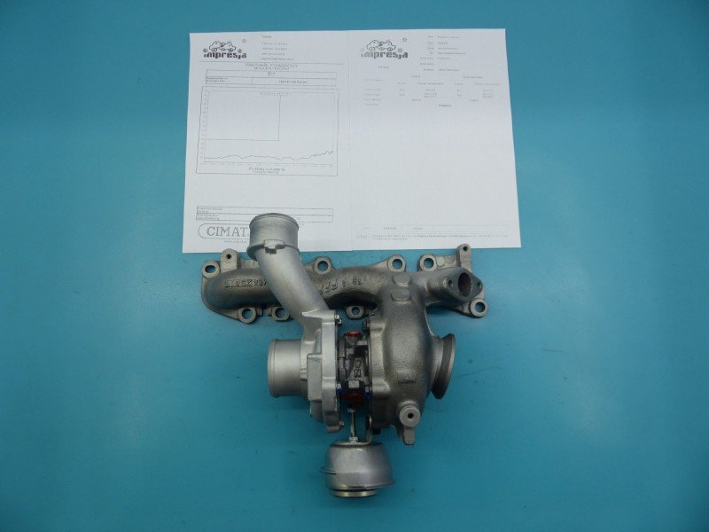 Turbosprężarka Regenerowana Opel Signum 755046-1, 55196859 1.9 cdti 150KM