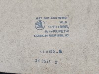 Wykładzina bagażnika podłoga Skoda Scala 2019- 657863463