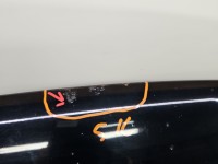 Maska przednia Vw Passat CC czarny LC9X