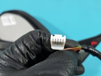 Lusterko lewe pin Toyota Aygo II 14-22 HB 5d kolor biały europa