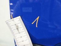 DRZWI PRZÓD PRAWE PASAŻERA Skoda Fabia II 5d niebieski 4590