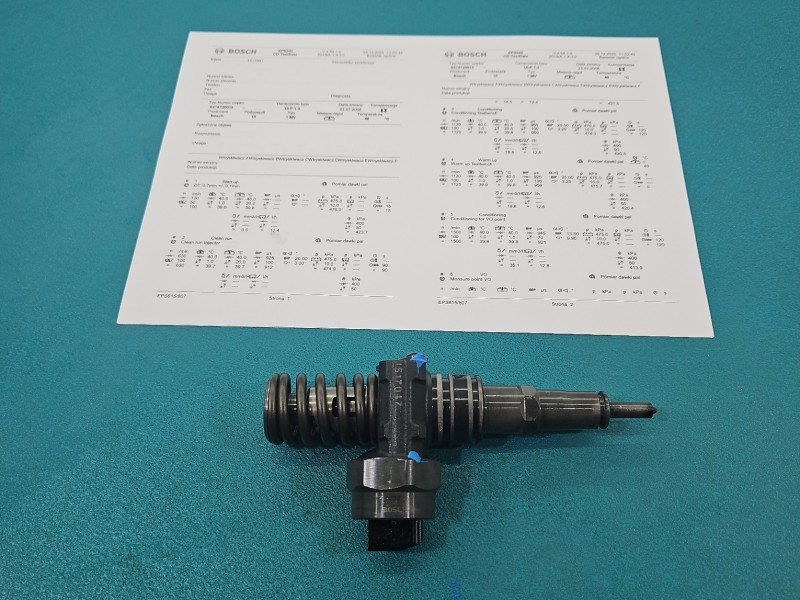 testowany Pompowtryskiwacz 0414720015, 038130073J 1.9 tdi