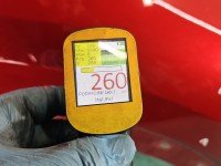 Błotnik przód prawy Kia Niro I 2016-2022 bordowy CR5