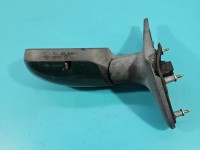 Lusterko lewe Renault Megane I zielony, malowana, elektryczny, 5pin, wyblaknięty lakier europa