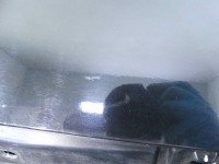 Spoiler lotka klapy Land Range Rover III L322 01-12 czarny LRC820
