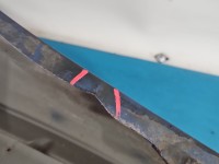 Błotnik przód lewy Vw Touran I LR5T