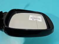 Lusterko lewe Honda Legend IV KB1 Pęknięty kierunkowskaz, składane elektrycznie, 14pin, ubytki lakieru CZARNE B92P europa