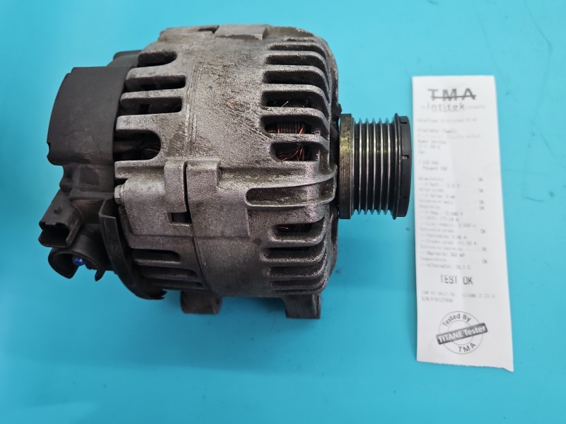 TEST Alternator Peugeot 206 9646321780 1.4 hdi