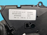 Przełącznik Regulacji fotela LEWY PRZÓD Mercedes W221 A2218701451