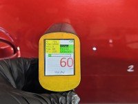 Drzwi tył prawe Toyota Yaris III HB 5d bordowy 3N8