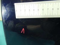 Błotnik przód lewy Land Range Rover II P38 granatowy 602