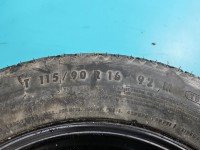 Koło zapasowe 16" dojazdowe dojazdówka Bmw e46 Rozstaw śrub: 5x120, Continental, 115 mm, Profil opony: 90, 115/90/R16 5X120...