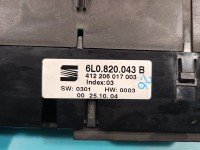 Konsola panel nawiewu Seat Cordoba II 6L 6L0820043B