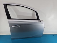 DRZWI PRZÓD PRAWE PASAŻERA Opel Corsa E 5d srebrny z176