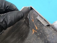 Listwa progowa lewa PRÓG NAKŁADKA MERCEDES W176 A2466901340