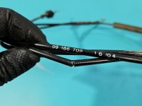 Zamek tył prawy 13157757 Opel Combo C Producent części: OPEL, Pęknięty pancerz linki, 3pin