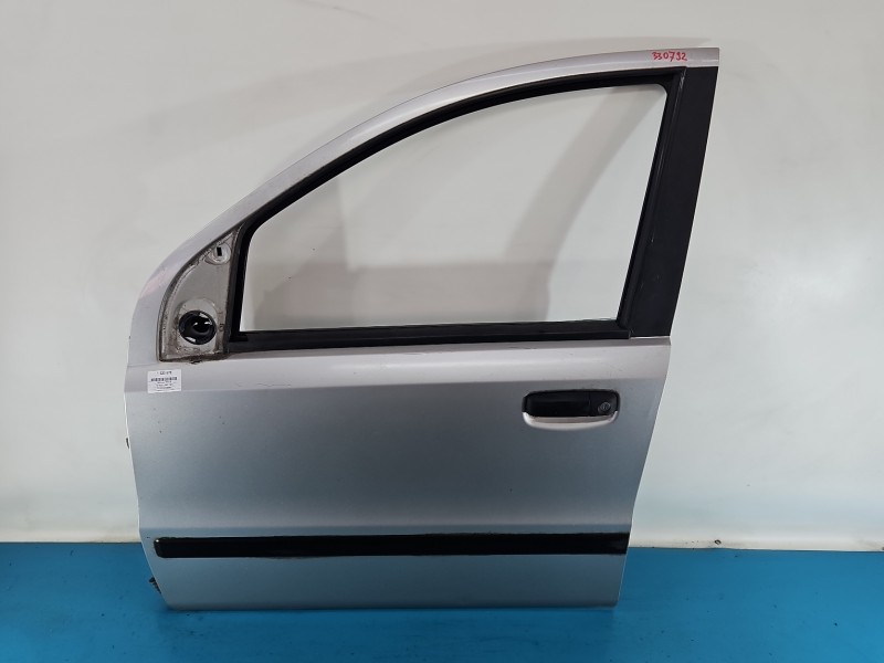 DRZWI PRZÓD LEWE KIEROWCY Fiat Panda II 5d srebrny