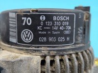 TEST Alternator Audi 80 B4 028903025H, 0123310019 1.9 tdi