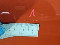 DRZWI PRZÓD LEWE KIEROWCY Opel Corsa F 5d pomarańczowy KVH