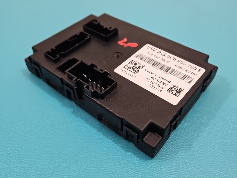 Sterownik moduł Volkswagen, DRZWI LEWY PRZÓD Vw Sharan II 10- 3C8959760E